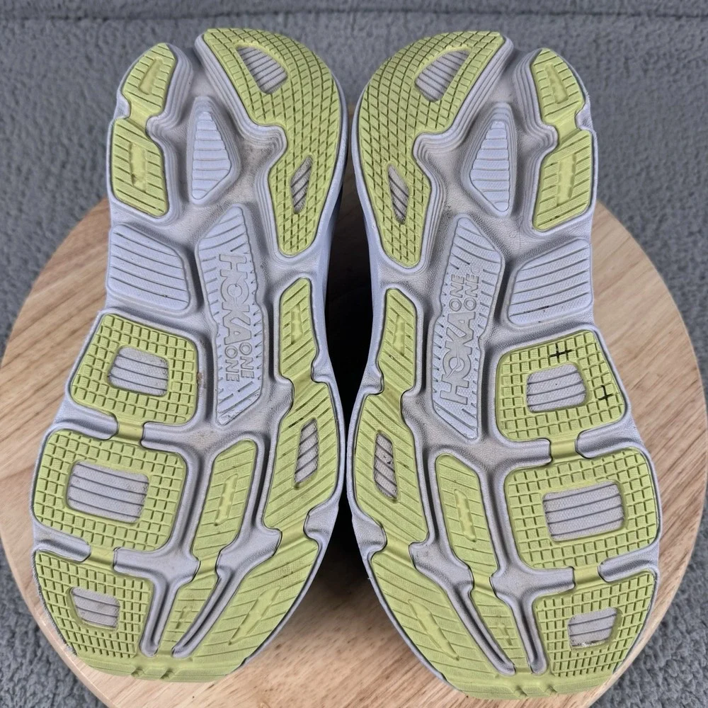 Hoka One One Bondi 7 Womens Size 10.5‎ Festival Fuchsia Lace Up Running Shoes
